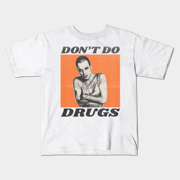 don't do drugs vintage art Kids T-Shirt by psninetynine